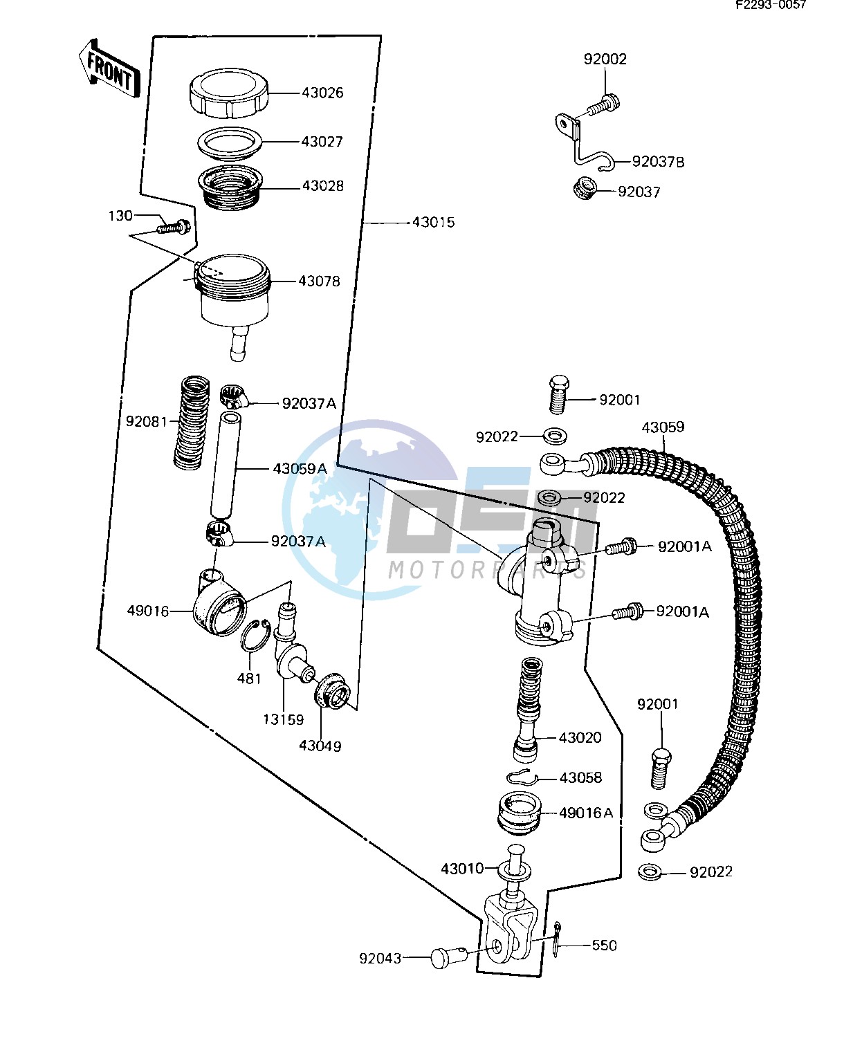 REAR MASTER CYLINDER