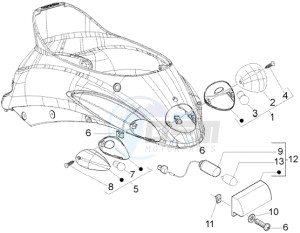 Liberty 200 Leader RST drawing Tail light