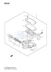 VLR1800 (E3-E28) drawing FRONT MASTER CYLINDER