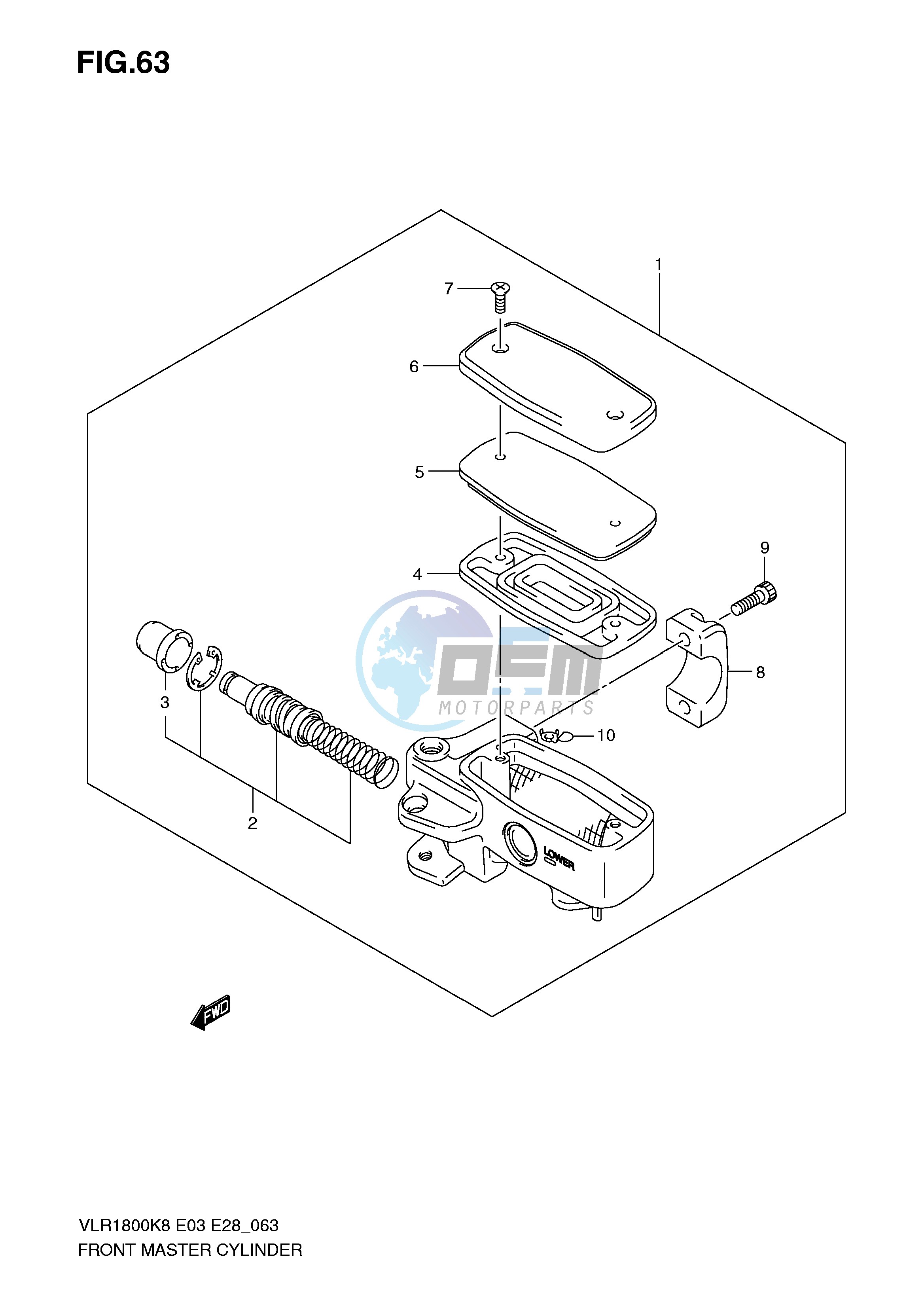 FRONT MASTER CYLINDER