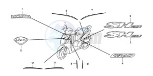 SH125R drawing MARK