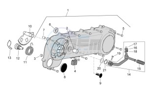 SR 50 H2O (ie+carb.) 03-12 drawing Transmission cover