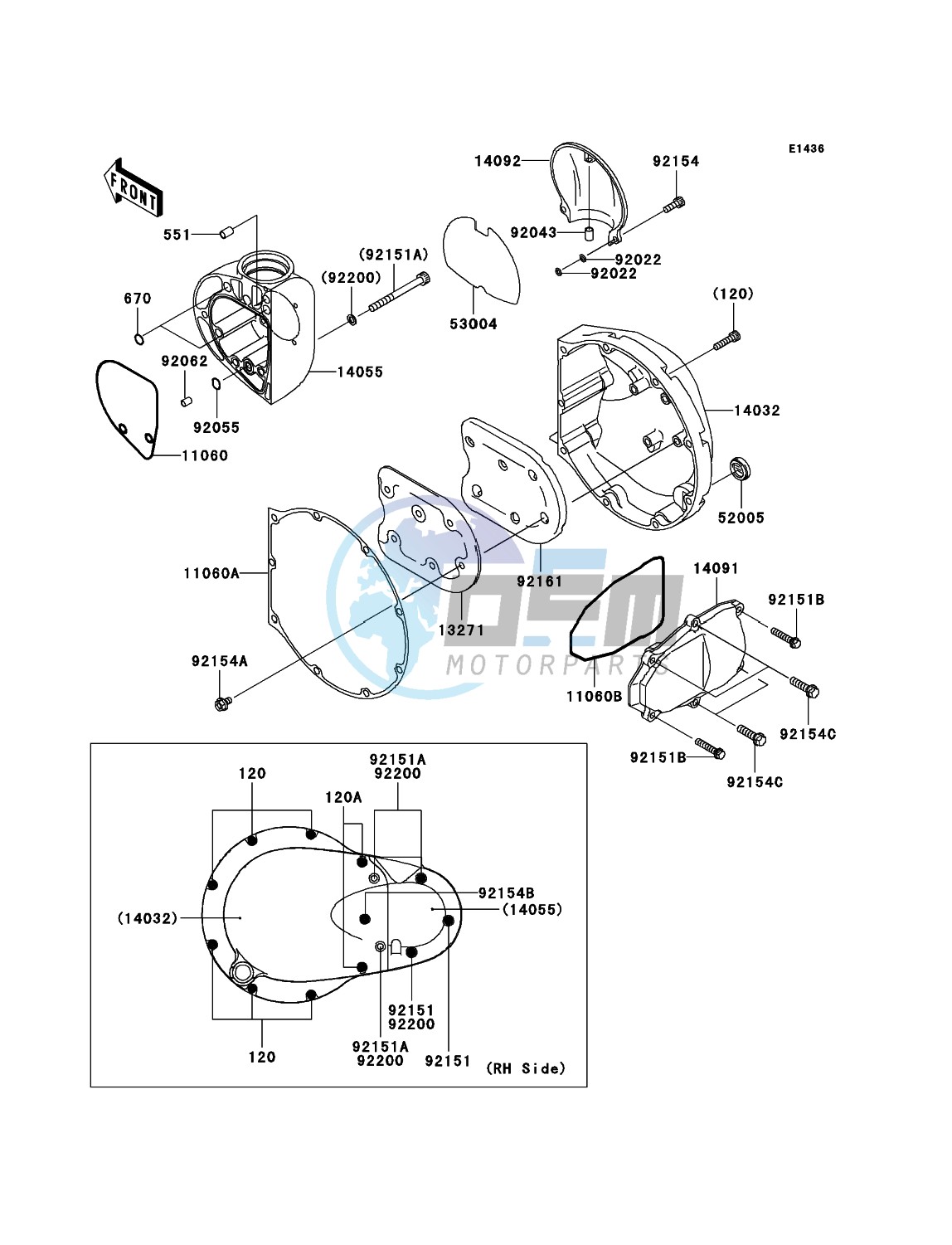 Right Engine Cover(s)