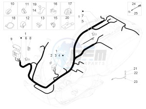 PRIMAVERA 50 25 KMH 4T 2V E 4V NOABS E2 25kmh (EMEA) drawing Main cable harness