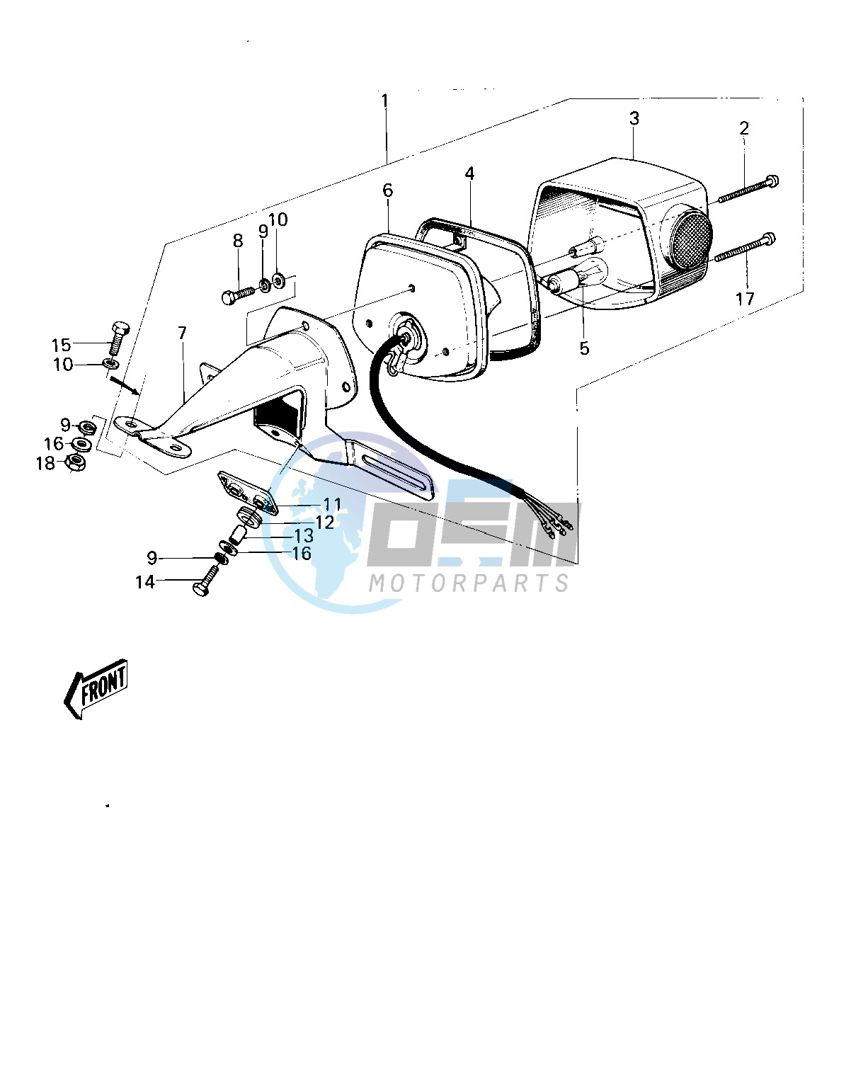 TAILLIGHT -- KM100-A1 Till A4- -