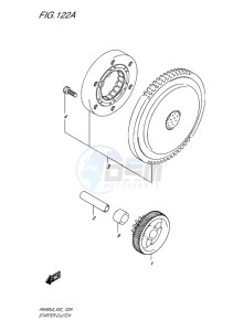 AN400 ABS BURGMAN EU-UK drawing STARTER CLUTCH