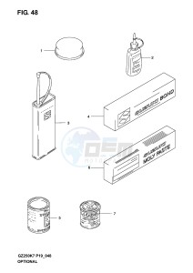 GZ250 (P19) drawing OPTIONAL