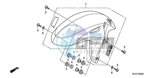 FRONT FENDER