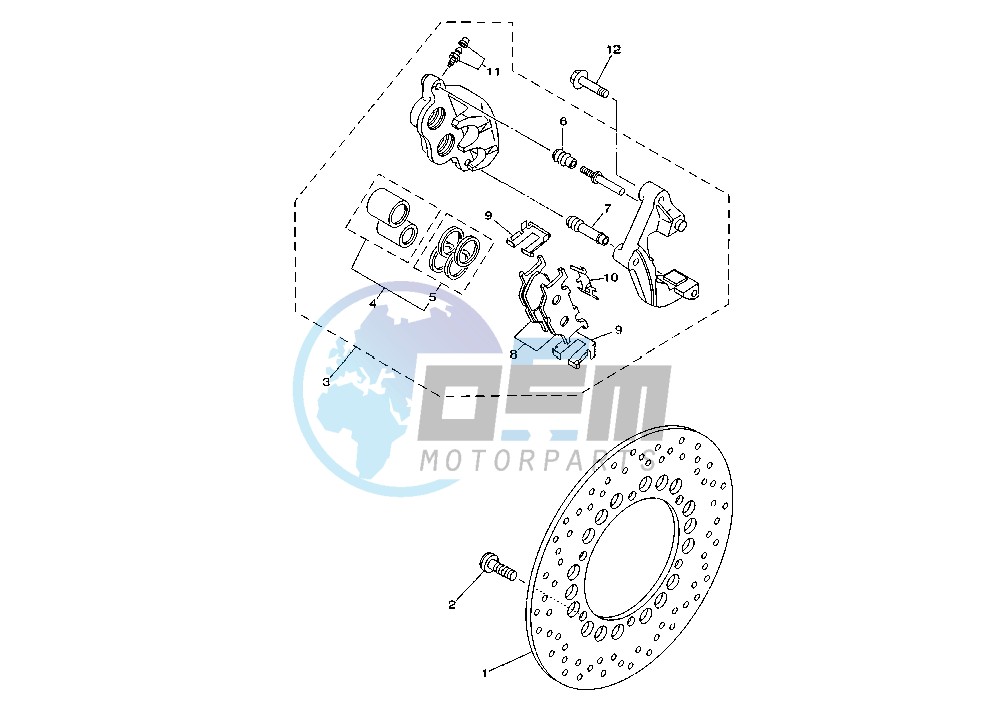 FRONT BRAKE CALIPER