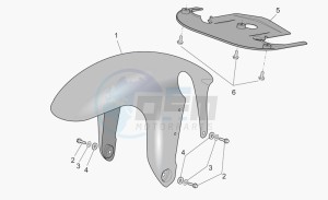 MGS-01 1200 Corsa Corsa drawing Front mudguard