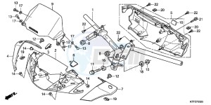 SH125RC drawing HANDLE PIPE/HANDLE COVER