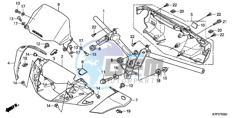 HANDLE PIPE/HANDLE COVER