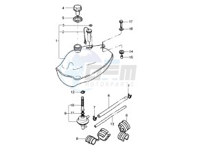 EW SLIDER 50 drawing FUEL TANK