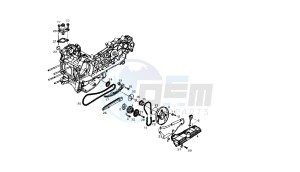 GP1 - 125 CC VTHPS1A1A EU2 drawing OIL PUMP