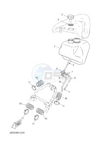 CS50Z MACH G (2ADE) drawing FUEL TANK