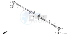 TRX420FMA Australia - (U / 4WD) drawing TIE ROD