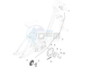 Wi-Bike Uni Deore Comfort 0 drawing Gear shift (SHIMANO)