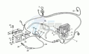 California 1100 drawing Digiplex electrical system