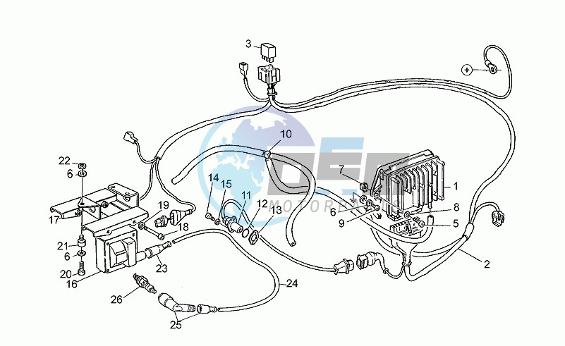 Digiplex electrical system