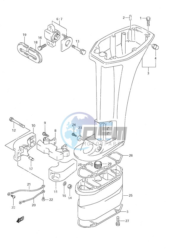 Driveshaft Housing