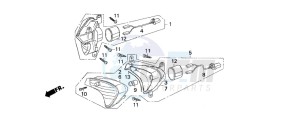 SZX50S X8R-S drawing FRONT WINKER