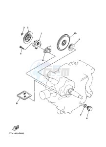 TT-R110E TT-R110 (BMAB) drawing OIL PUMP