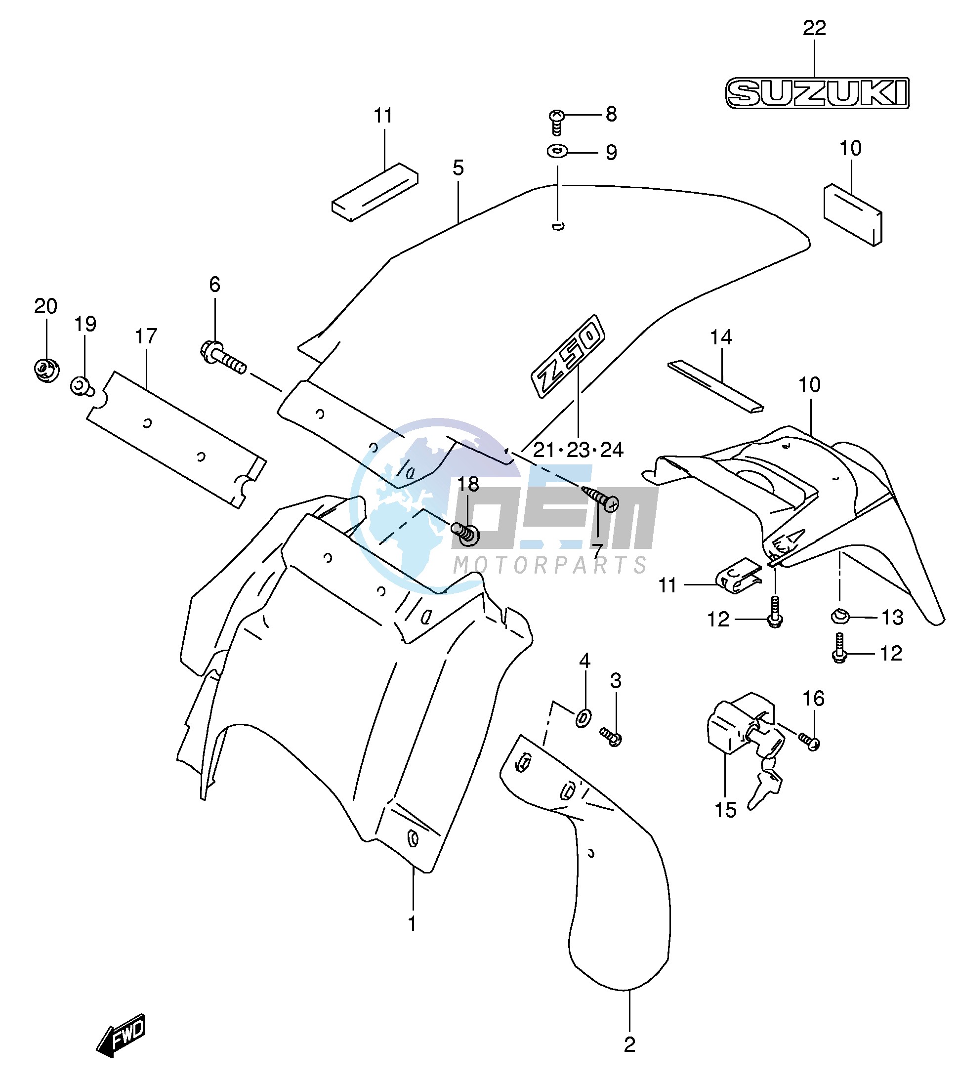 REAR FENDER