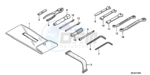 GL1800A UK - (E / MKH) drawing TOOLS