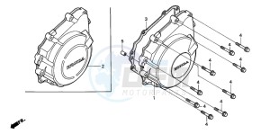 CBR900RR FIRE BLADE drawing GENERATOR COVER