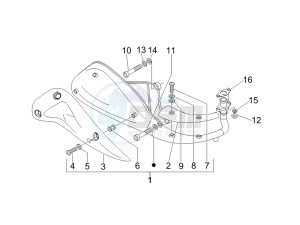 LX 150 4T USA drawing Silencer