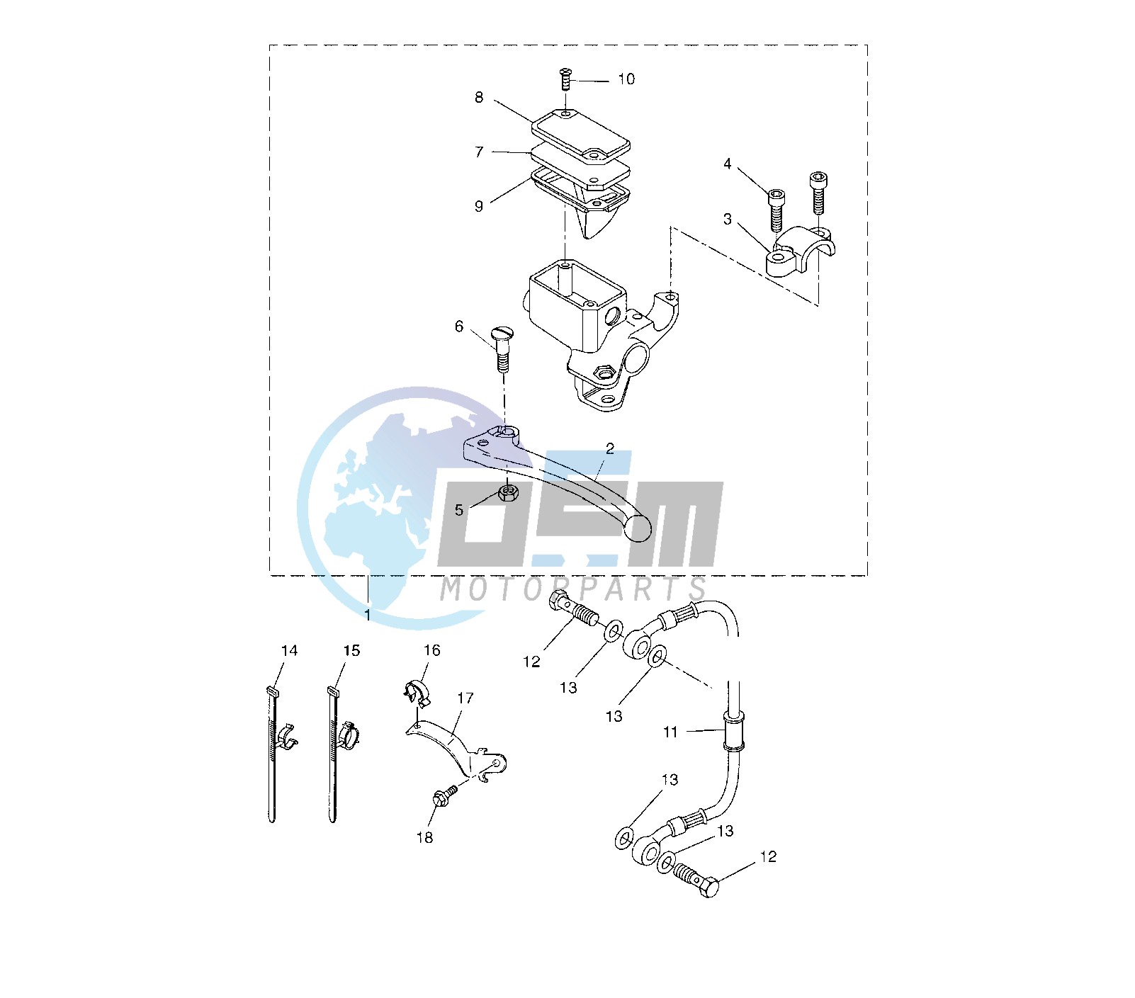 REAR MASTER CYLINDER