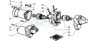 H at K 50 drawing Starting motor