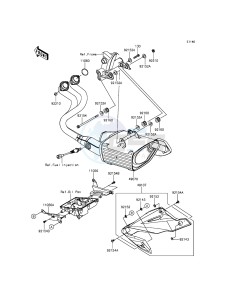 ER-6N_ABS ER650FGF XX (EU ME A(FRICA) drawing Muffler(s)