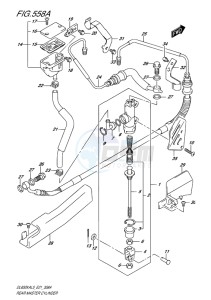 DL650X ABS V-STROM EU drawing REAR MASTER CYLINDER