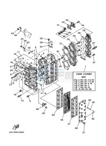 90AETOX drawing CYLINDER--CRANKCASE