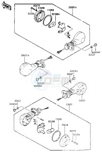 EN 450 A [454 LTD] (A1-A5) [454 LTD] drawing TURN SIGNALS