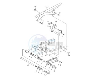 XJ6-S DIVERSION 600 drawing REAR ARM