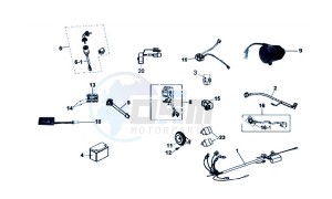 QUAD LANDER 300SL drawing WIRING HARNASS