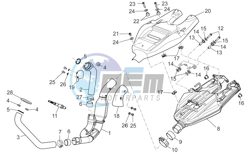 Exhaust unit