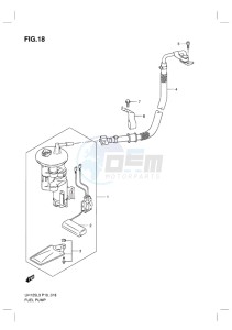 UH125 BURGMAN EU drawing FUEL PUMP