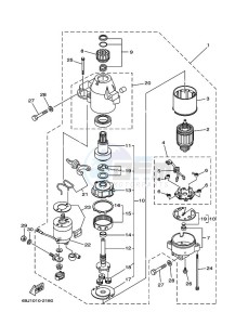 F225A drawing STARTER-MOTOR