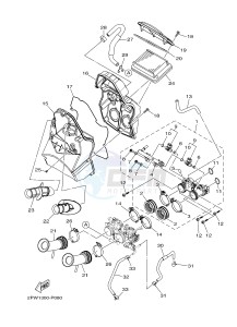 XP500A T-MAX 530 (2PWC) drawing INTAKE