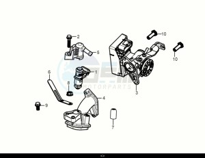 SYMPHONY ST 50 (XL05W1-EU) (E5) (M1) drawing ECU SET