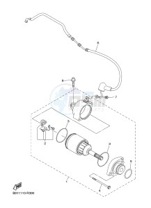 WR450F (2GC2 2GC3 2GC4 2GC4) drawing STARTING MOTOR