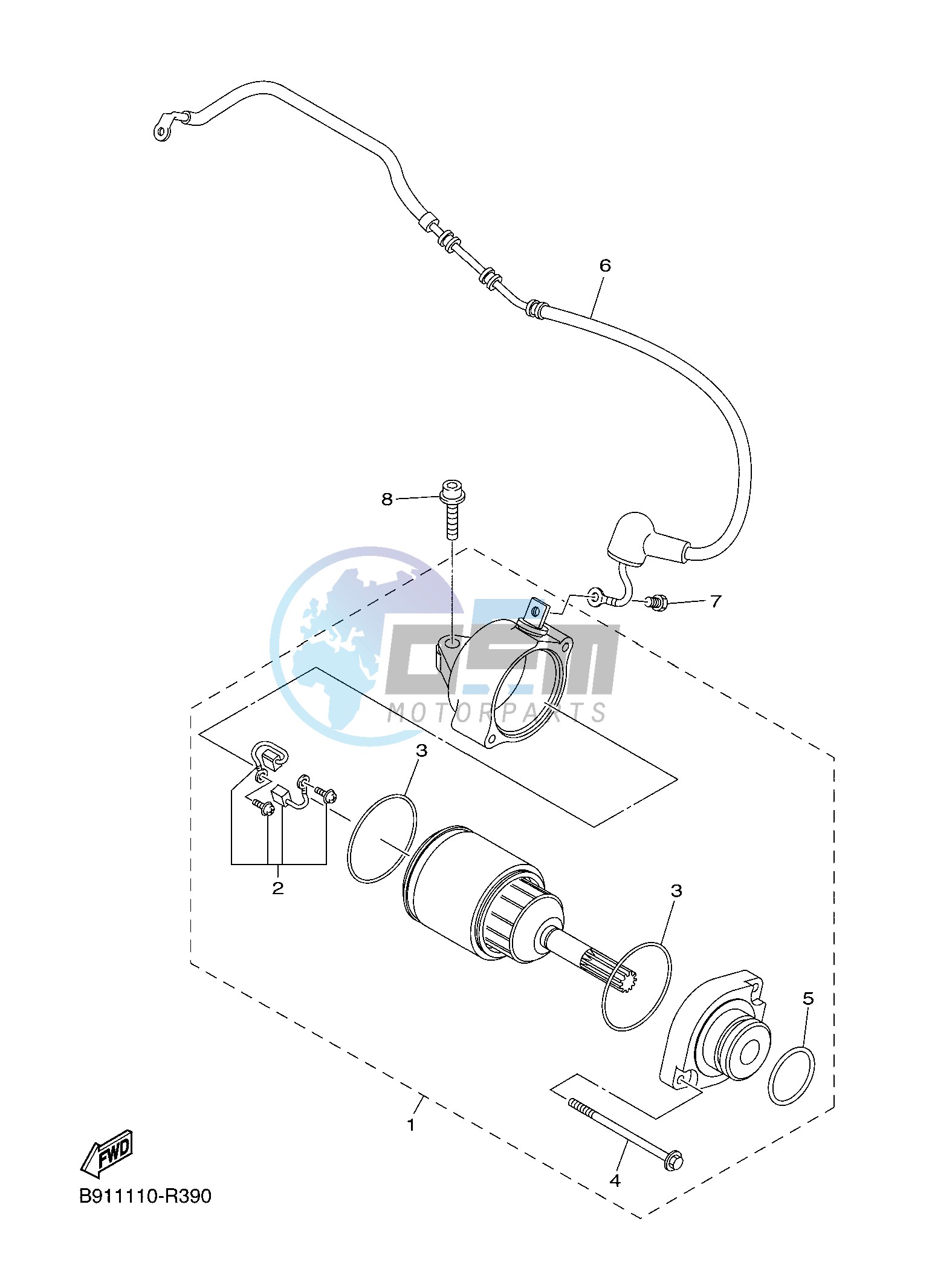 STARTING MOTOR