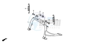 SH150R 125 drawing STAND