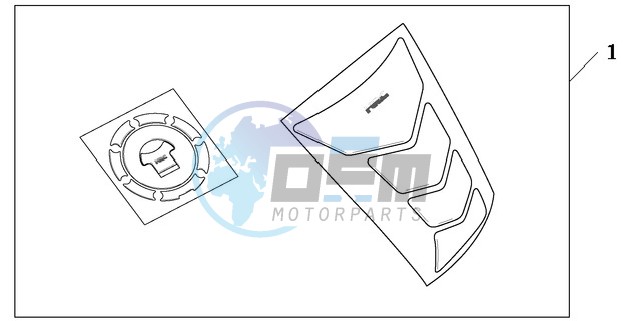 TANKPAD / FUEL LID COVER