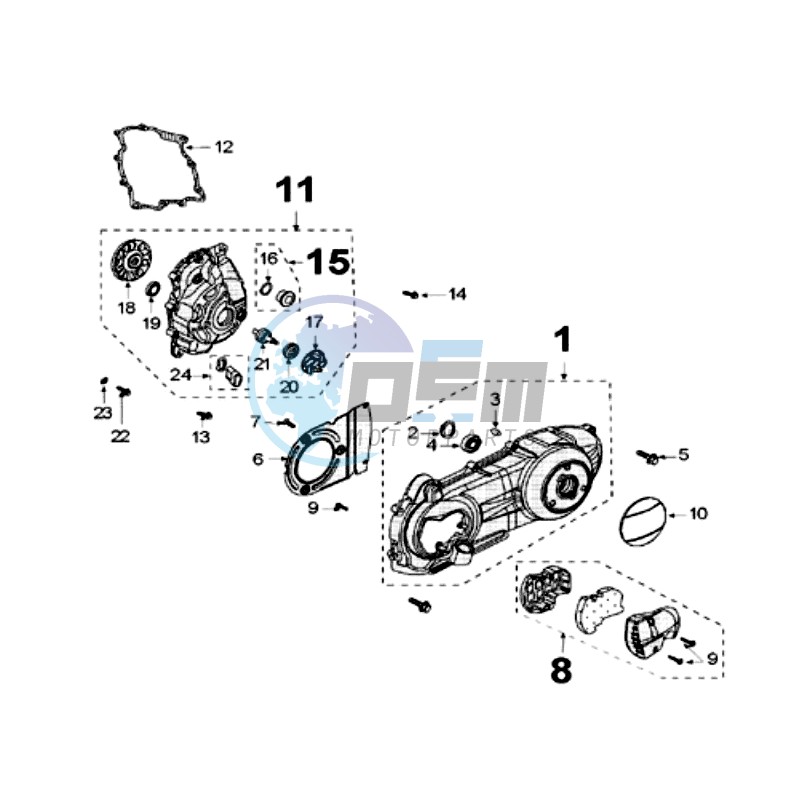 CRANKCASE COVER