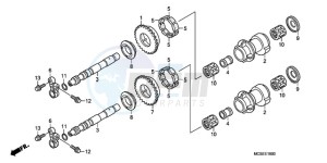 ST1300A9 Korea - (KO / ABS MME) drawing BALANCER SHAFT