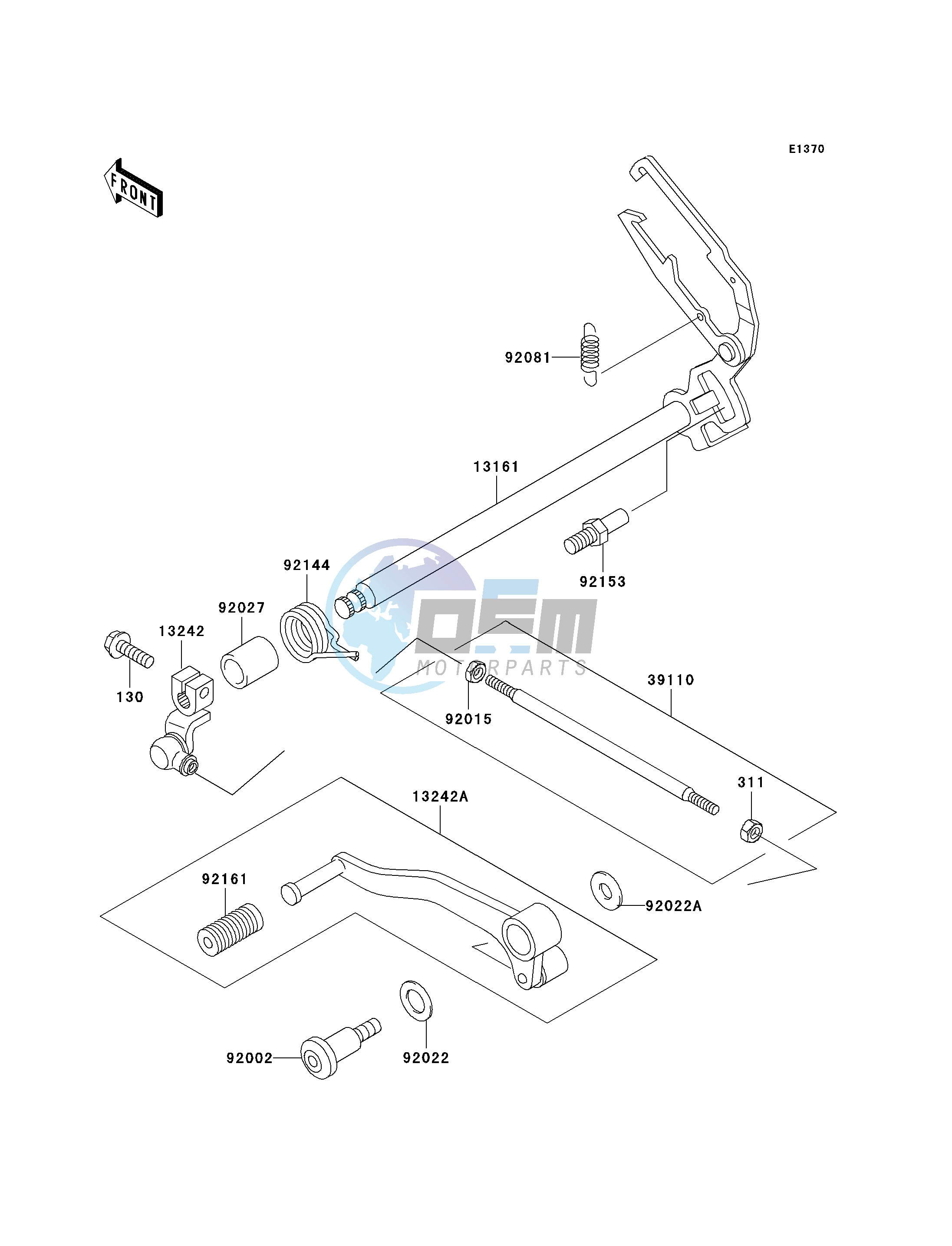 GEAR CHANGE MECHANISM